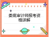 娄底审计师报考资格详解