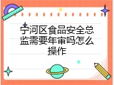 宁河区食品安全总监需要年审吗怎么操作