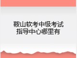 鞍山软考中级考试指导中心哪里有