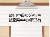 鞍山中级经济师考试指导中心哪里有
