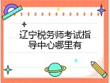 辽宁税务师考试指导中心哪里有