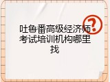 吐鲁番高级经济师考试培训机构哪里找