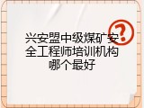 兴安盟中级煤矿安全工程师培训机构哪个最好