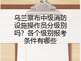 乌兰察布中级消防设施操作员分级别吗？各个级别报考条件有哪些