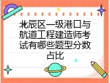 北辰区一级港口与航道工程建造师考试有哪些题型分数占比
