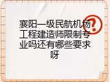 襄阳一级民航机场工程建造师限制专业吗还有哪些要求呀