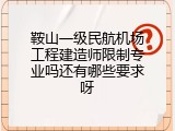 鞍山一级民航机场工程建造师限制专业吗还有哪些要求呀