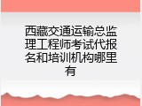 西藏交通运输总监理工程师考试代报名和培训机构哪里有